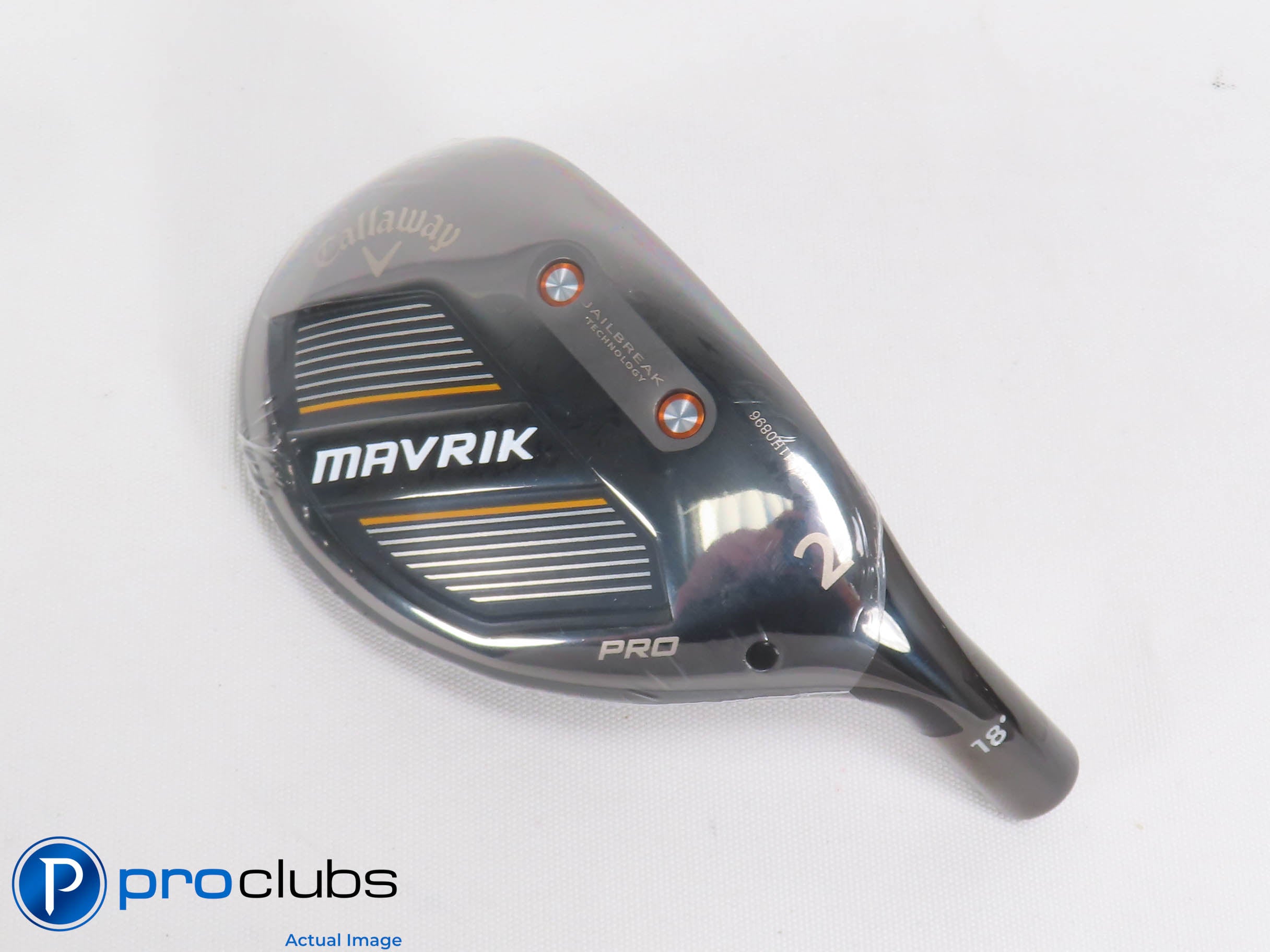 New! Tour Issue Callaway Mavrik Pro 18* 2 Hybrid - Head Only - R/H - 470678