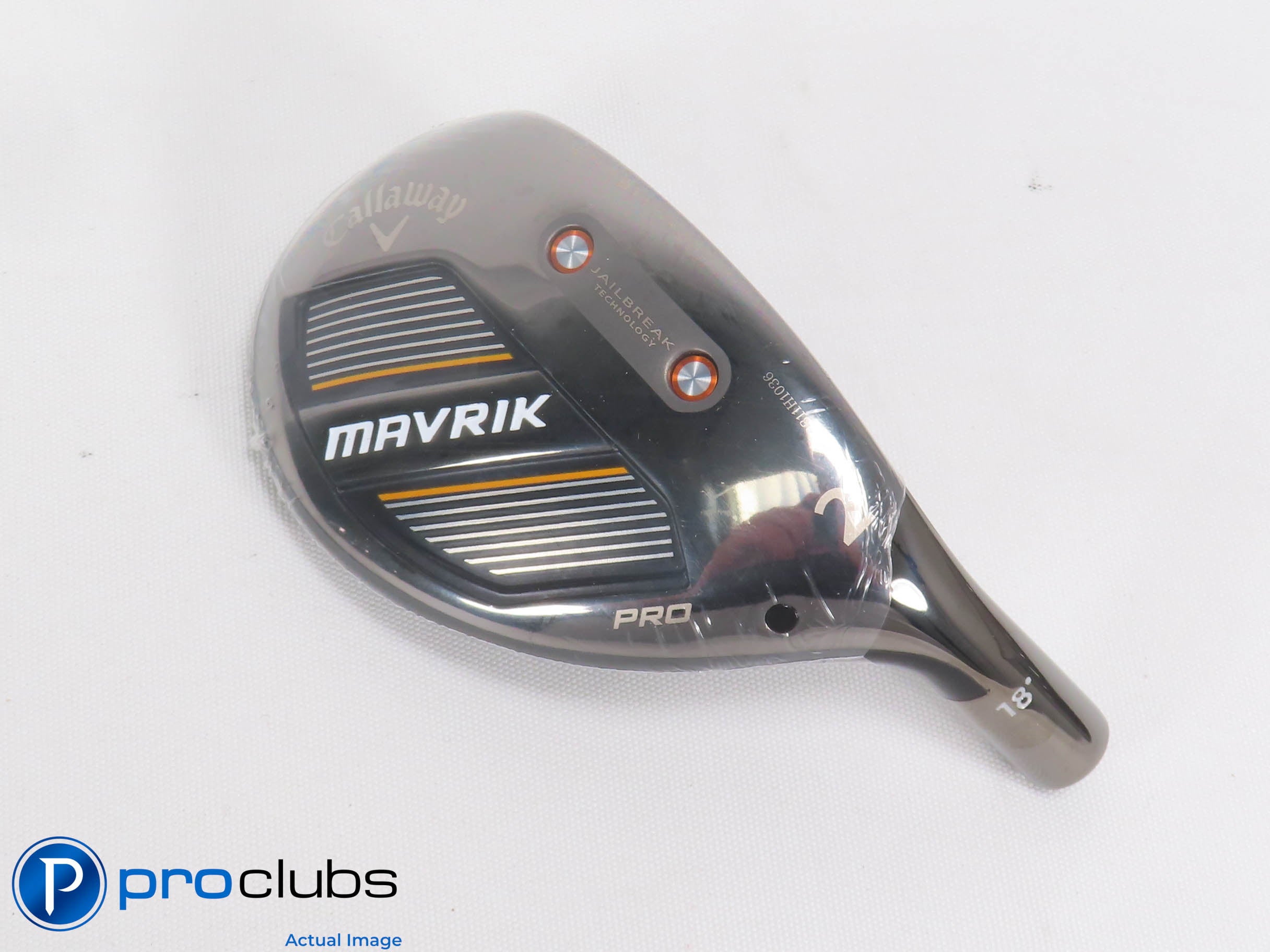 New! Tour Issue Callaway Mavrik Pro 18* 2 Hybrid - Head Only - R/H - 470666