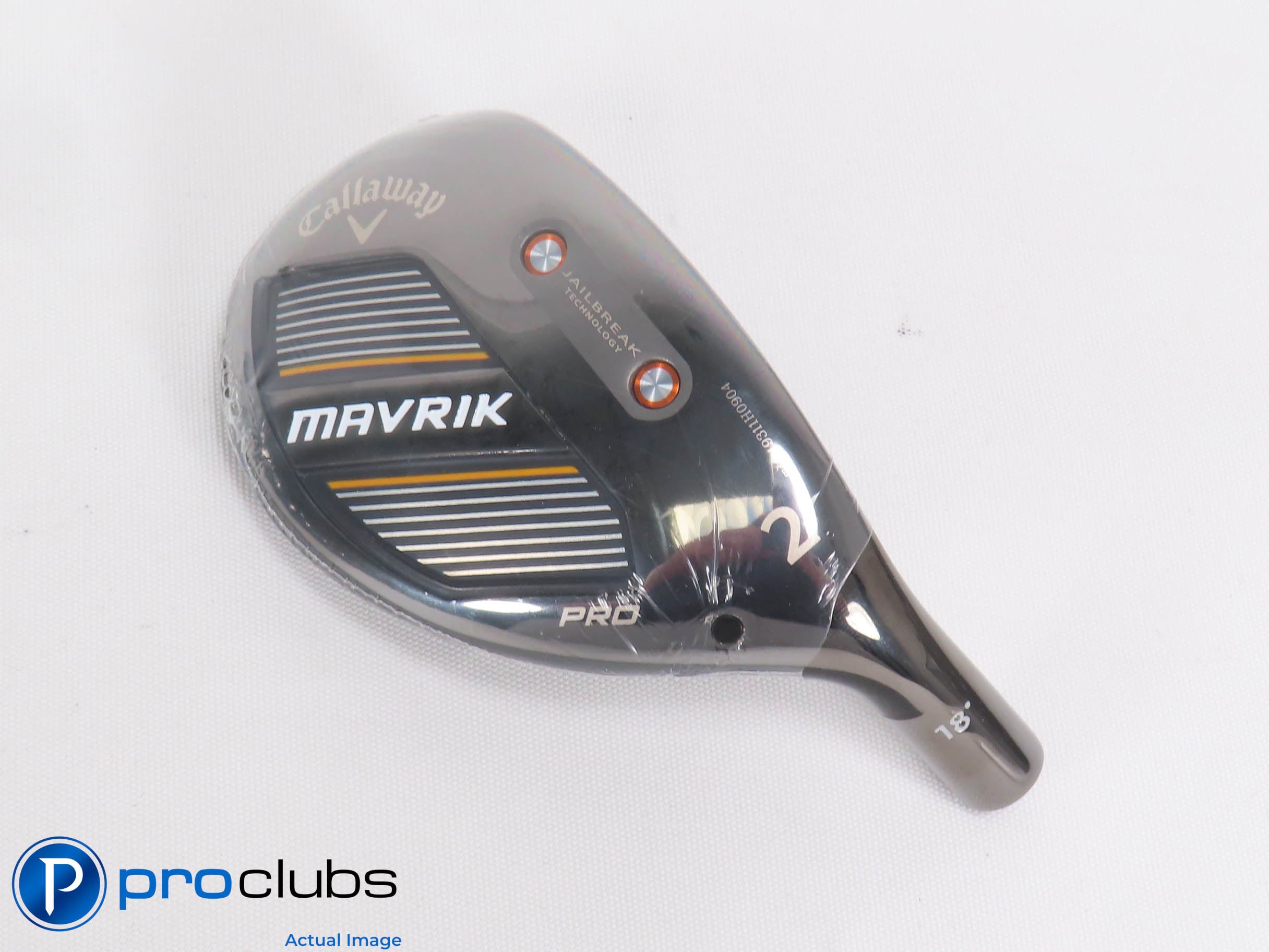 New! Tour Issue Callaway Mavrik Pro 18* 2 Hybrid - Head Only - R/H - 470667