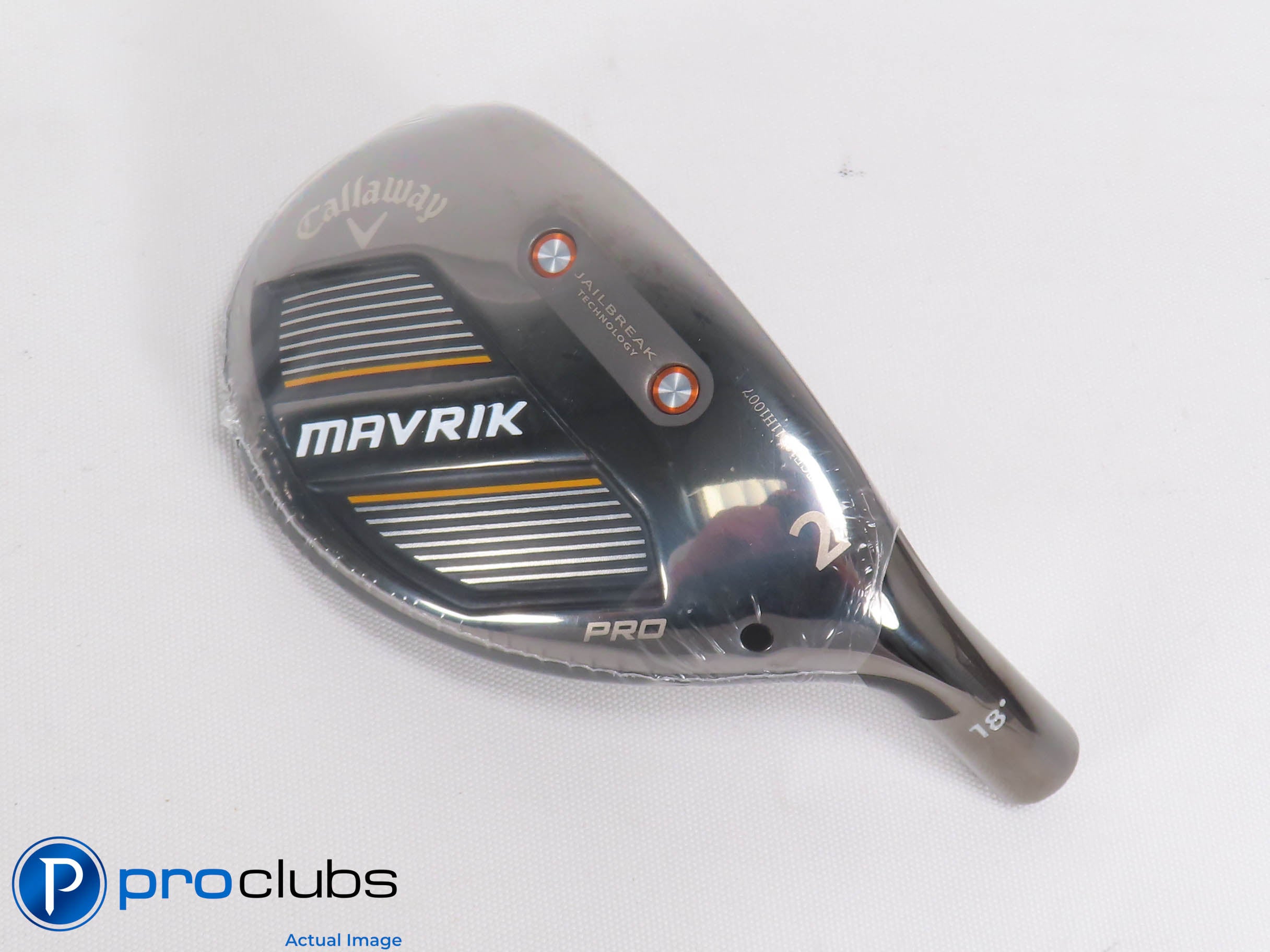 New! Tour Issue Callaway Mavrik Pro 18* 2 Hybrid - Head Only - R/H - 470683