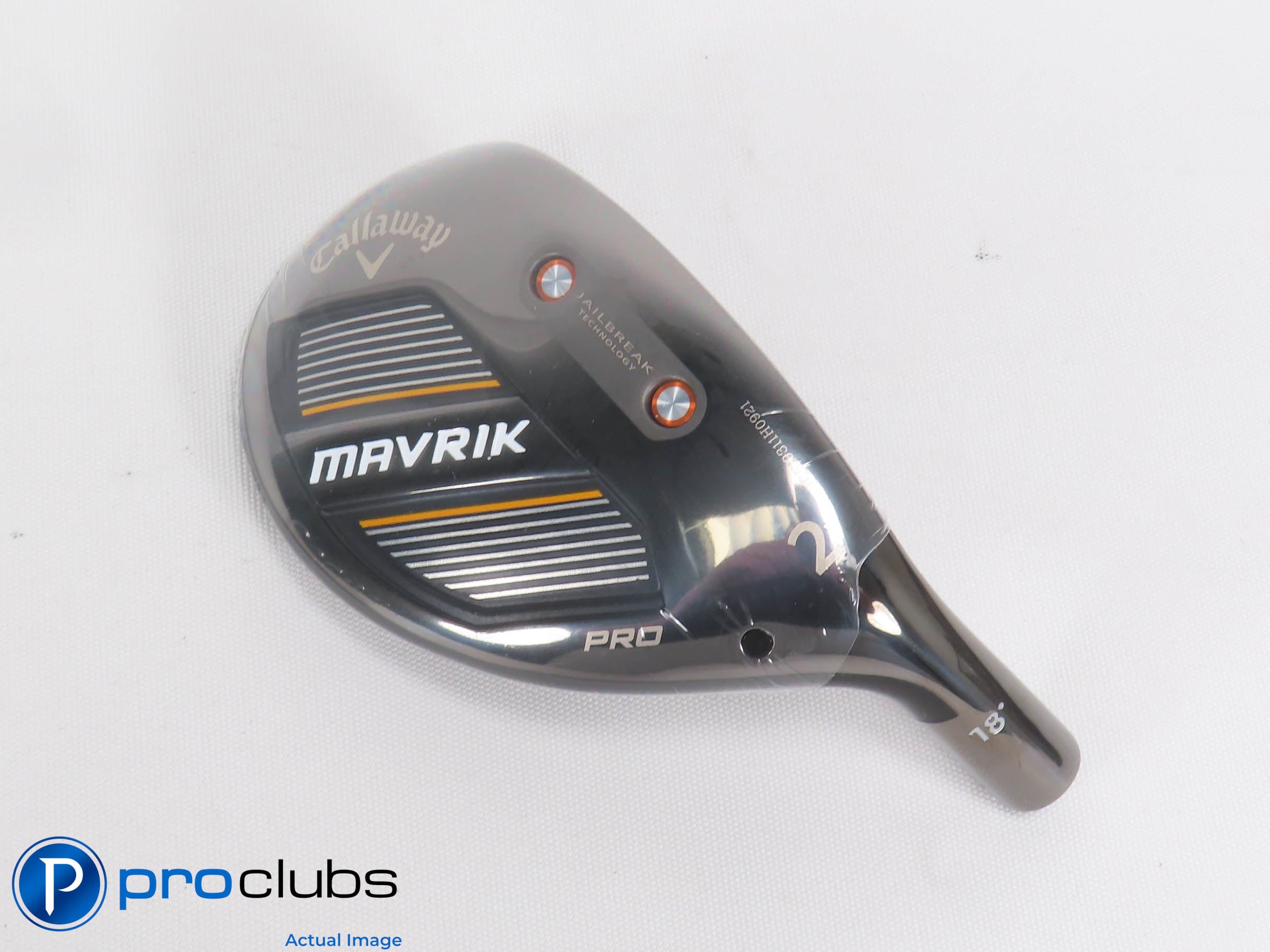 New! Tour Issue Callaway Mavrik Pro 18* 2 Hybrid - Head Only - R/H - 470689