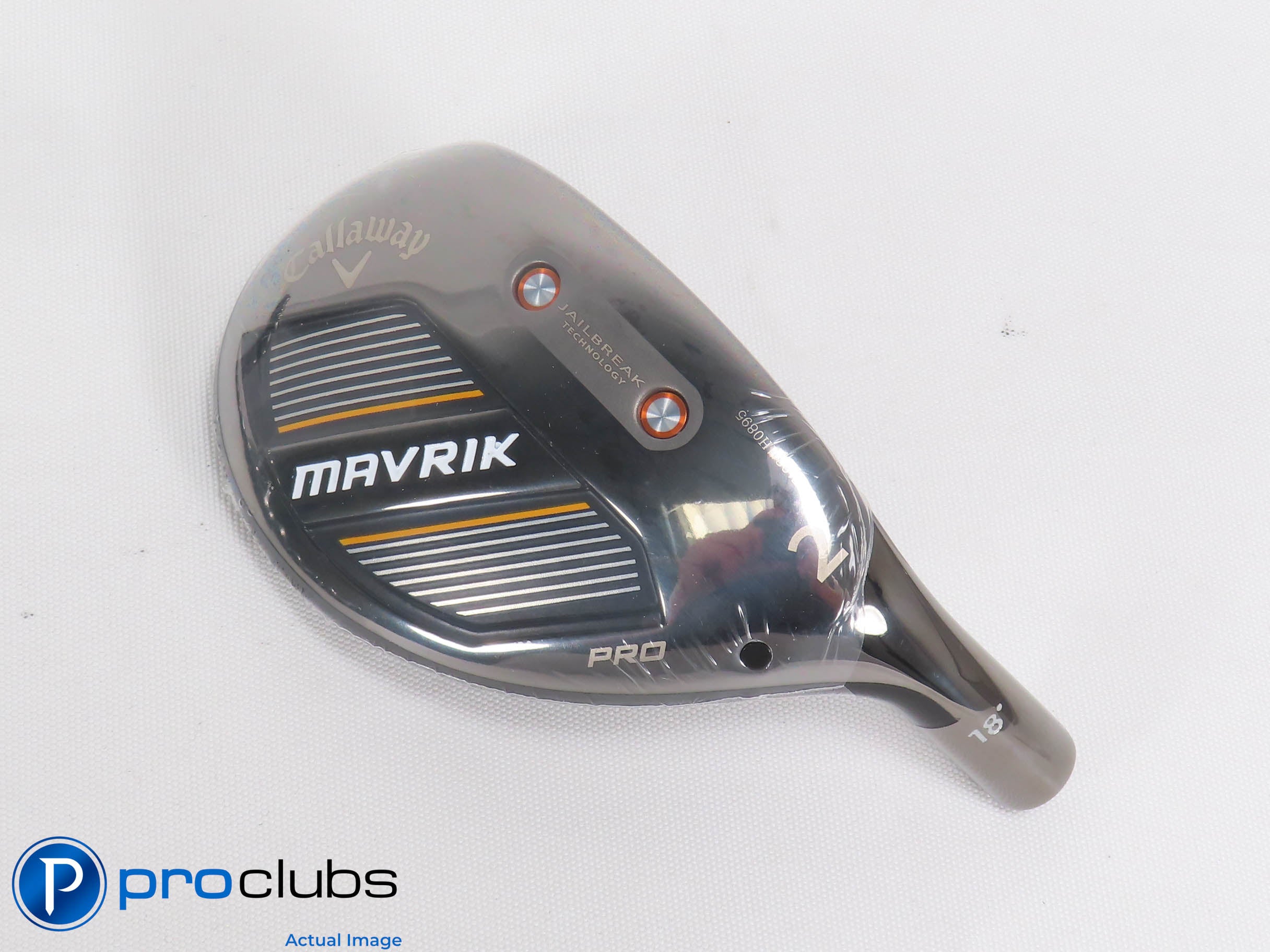New! Tour Issue Callaway Mavrik Pro 18* 2 Hybrid - Head Only - R/H - 470643