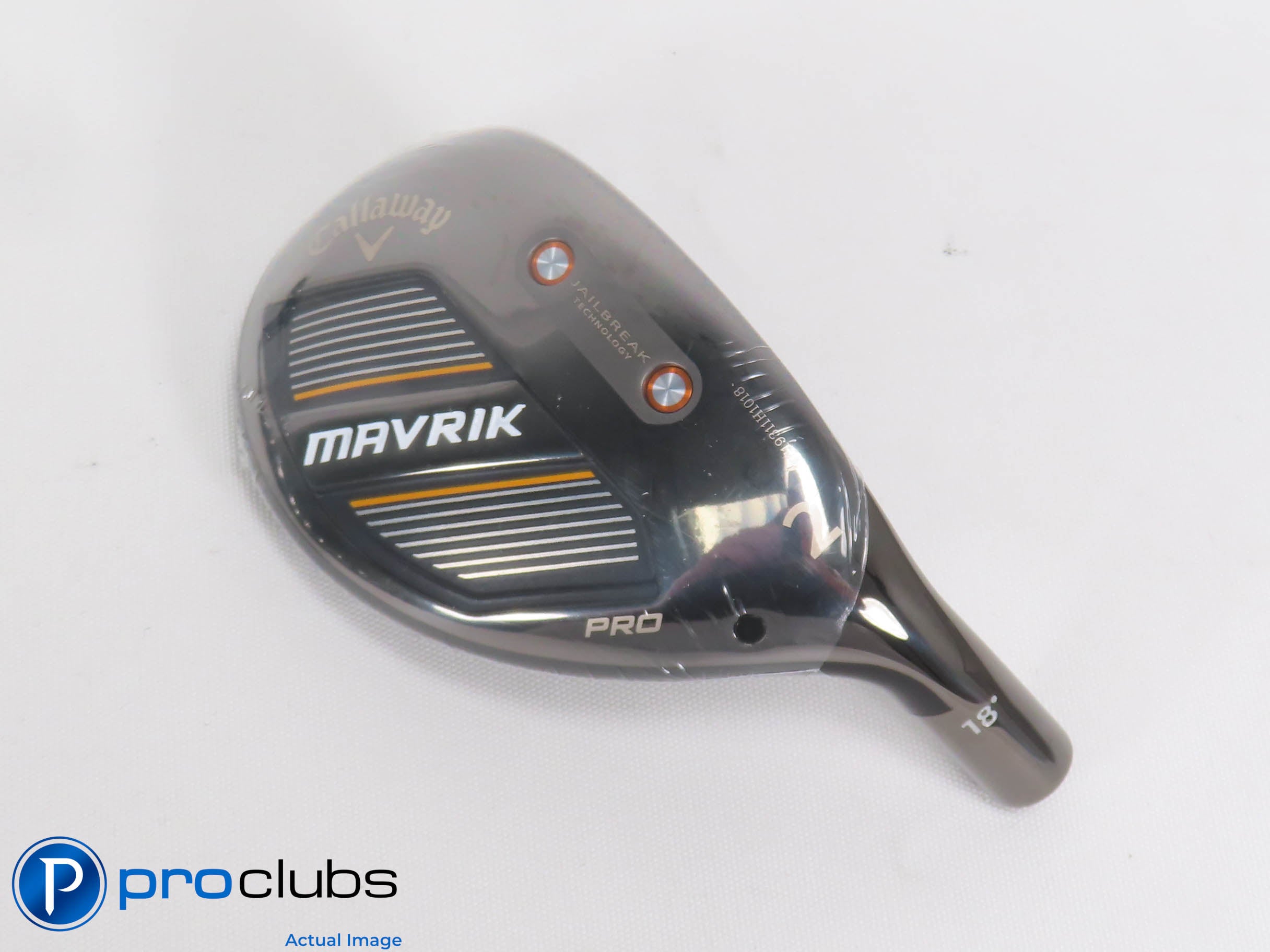 New! Tour Issue Callaway Mavrik Pro 18* 2 Hybrid - Head Only - R/H - 470646