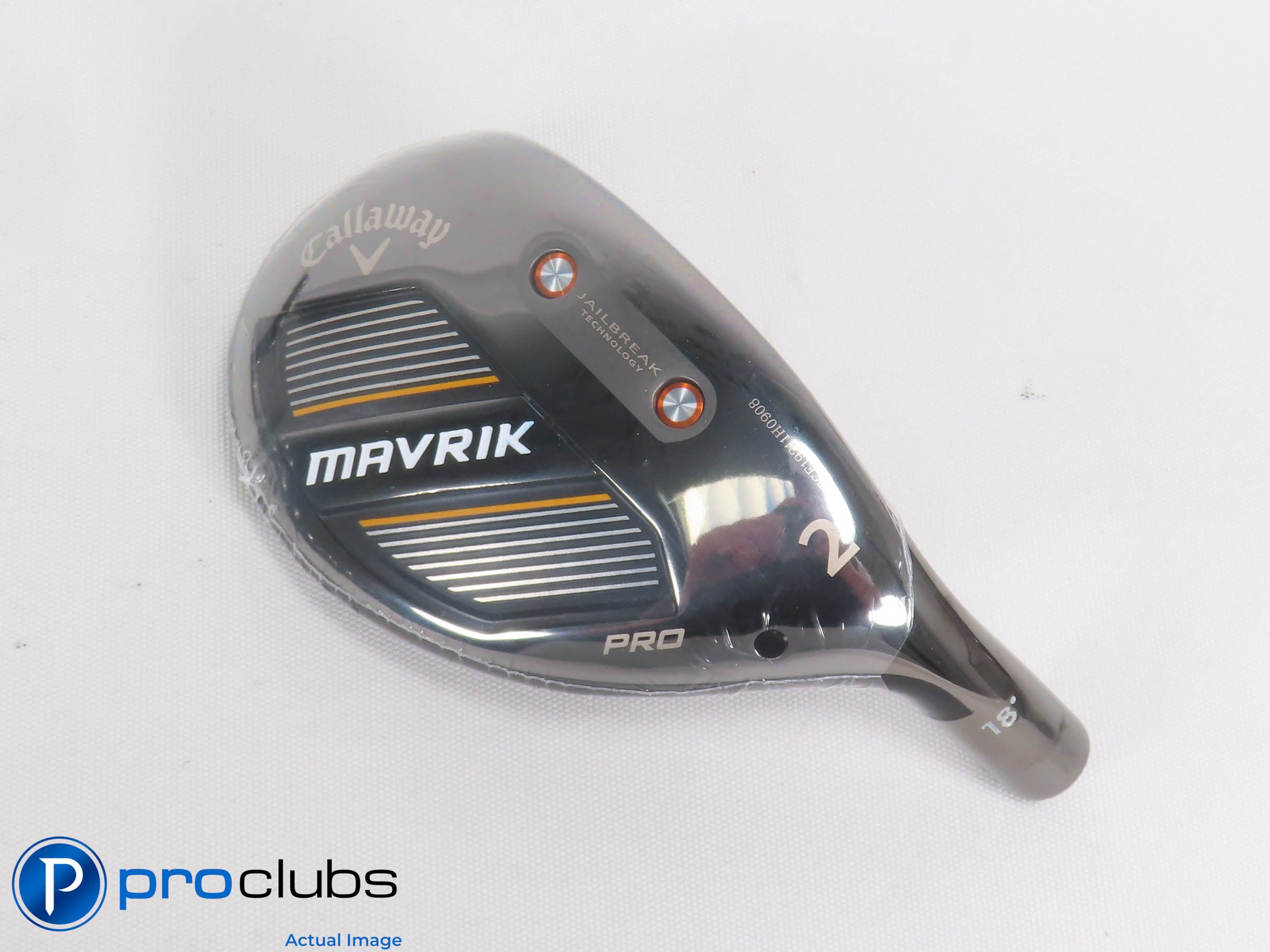 New! Tour Issue Callaway Mavrik Pro 18* 2 Hybrid - Head Only - R/H - 470642