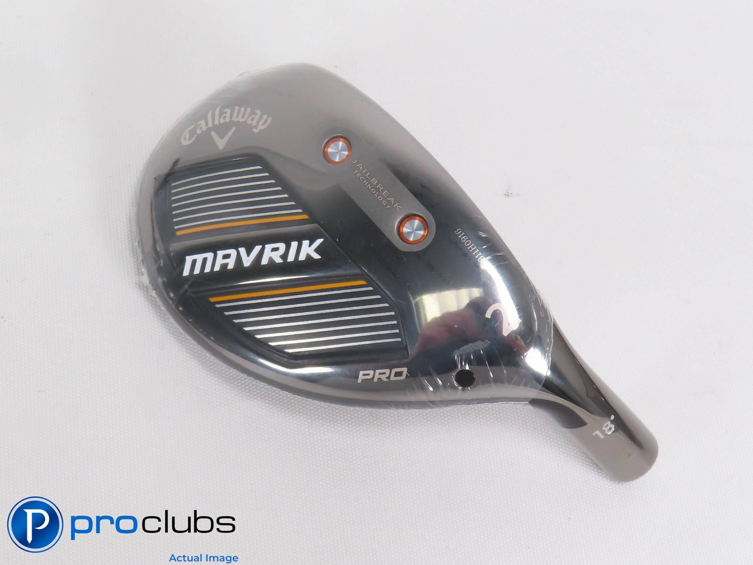 New! Tour Issue Callaway Mavrik Pro 18* 2 Hybrid - Head Only - R/H - 470649