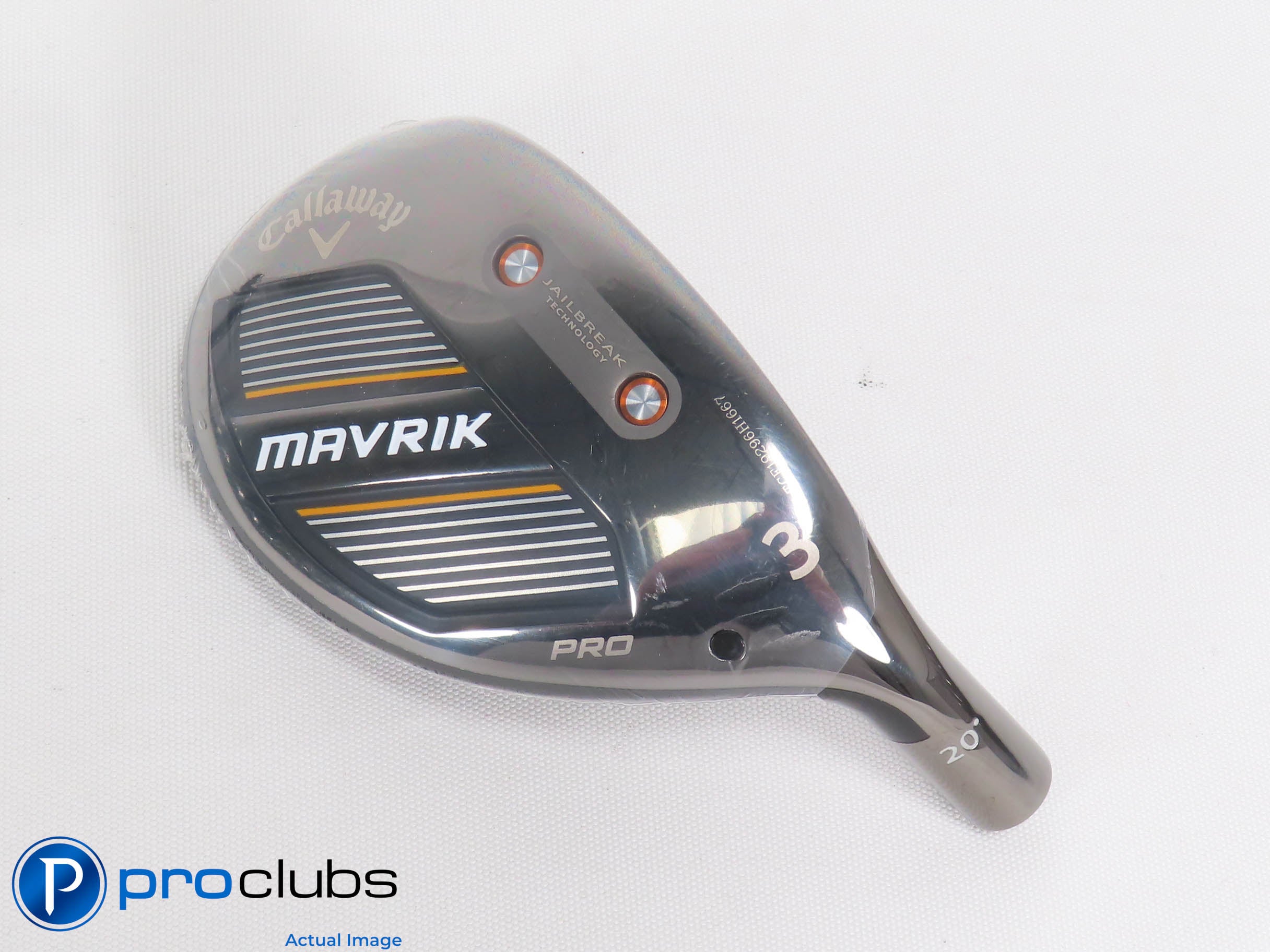 New! Tour Issue Callaway Mavrik Pro 20* 3 Hybrid - Head Only - R/H - 470673
