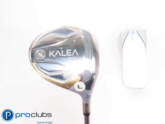 NEW Ladies TaylorMade KALEA Gold 20* 5 WOOD w/Cover - TM 40 Ladies Flex 428010