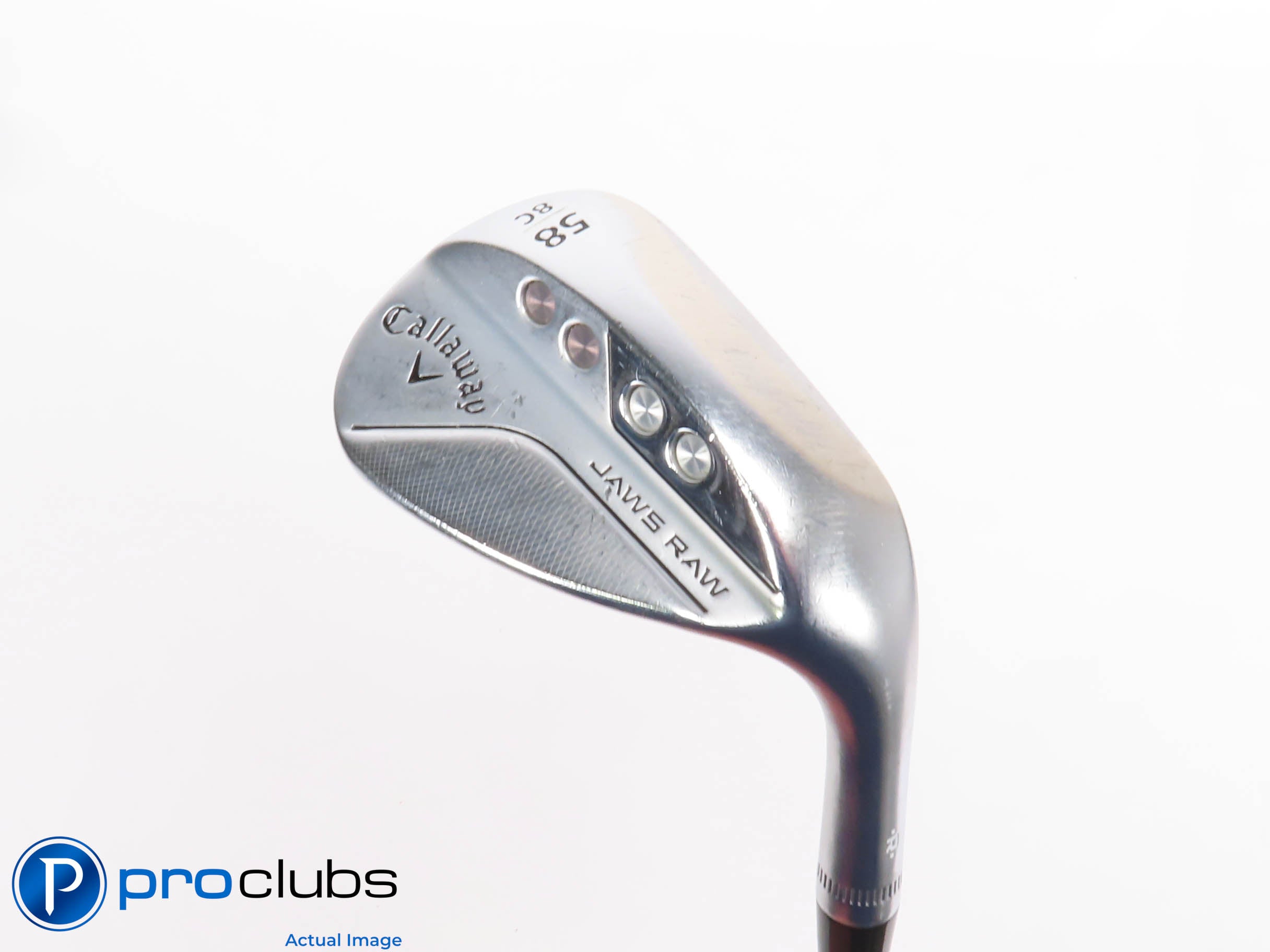 Callaway JAWS RAW Chrome (8* C-Grind) 58* WEDGE Nippon Modus 125 #427551