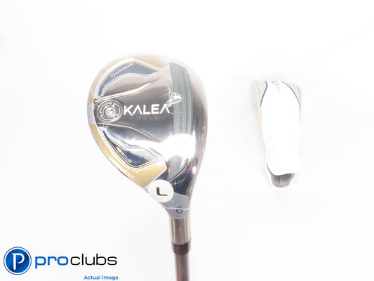 New Ladies TaylorMade KALEA Gold 31* 6 HYBRID w/Cover - TM 40 Ladies Flex 428009