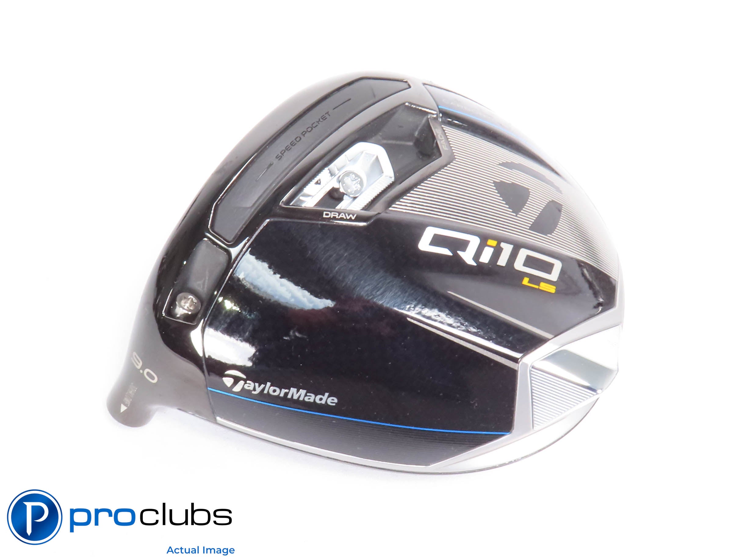 Excellent! Left Handed TaylorMade Qi10 LS 9* Driver - Head Only - 427828