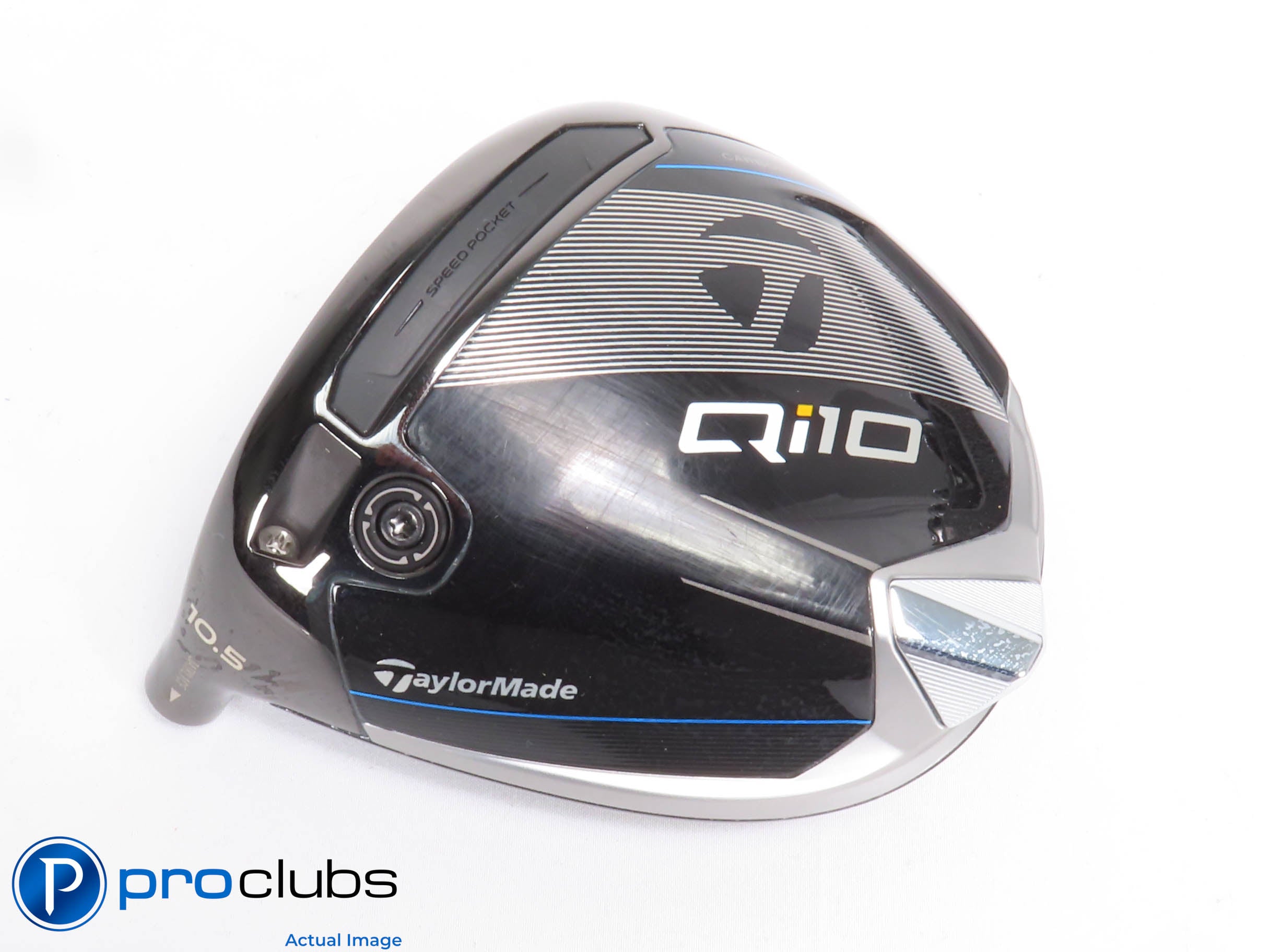 Nice! Left Handed TaylorMade Qi10 10.5* Driver - Head Only - 428384