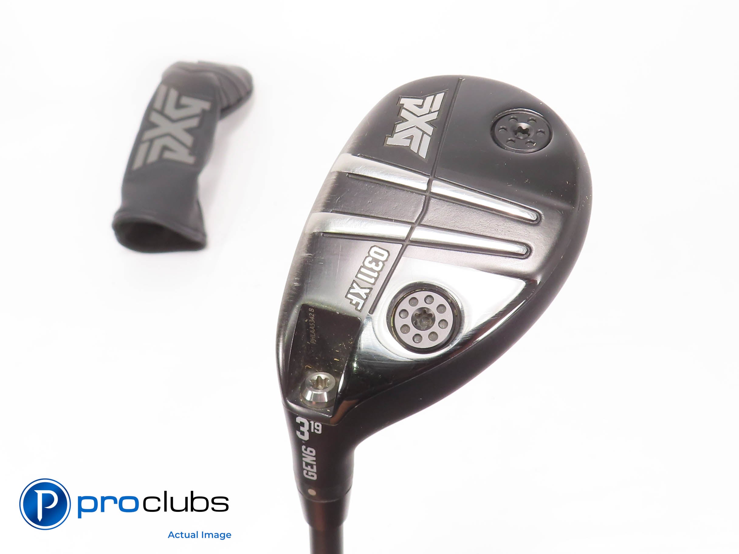 Left Handed PXG 0311XF Gen6 19* 3 HYBRID w/HC - Cypher 50 5.0 Senior Flex 470846
