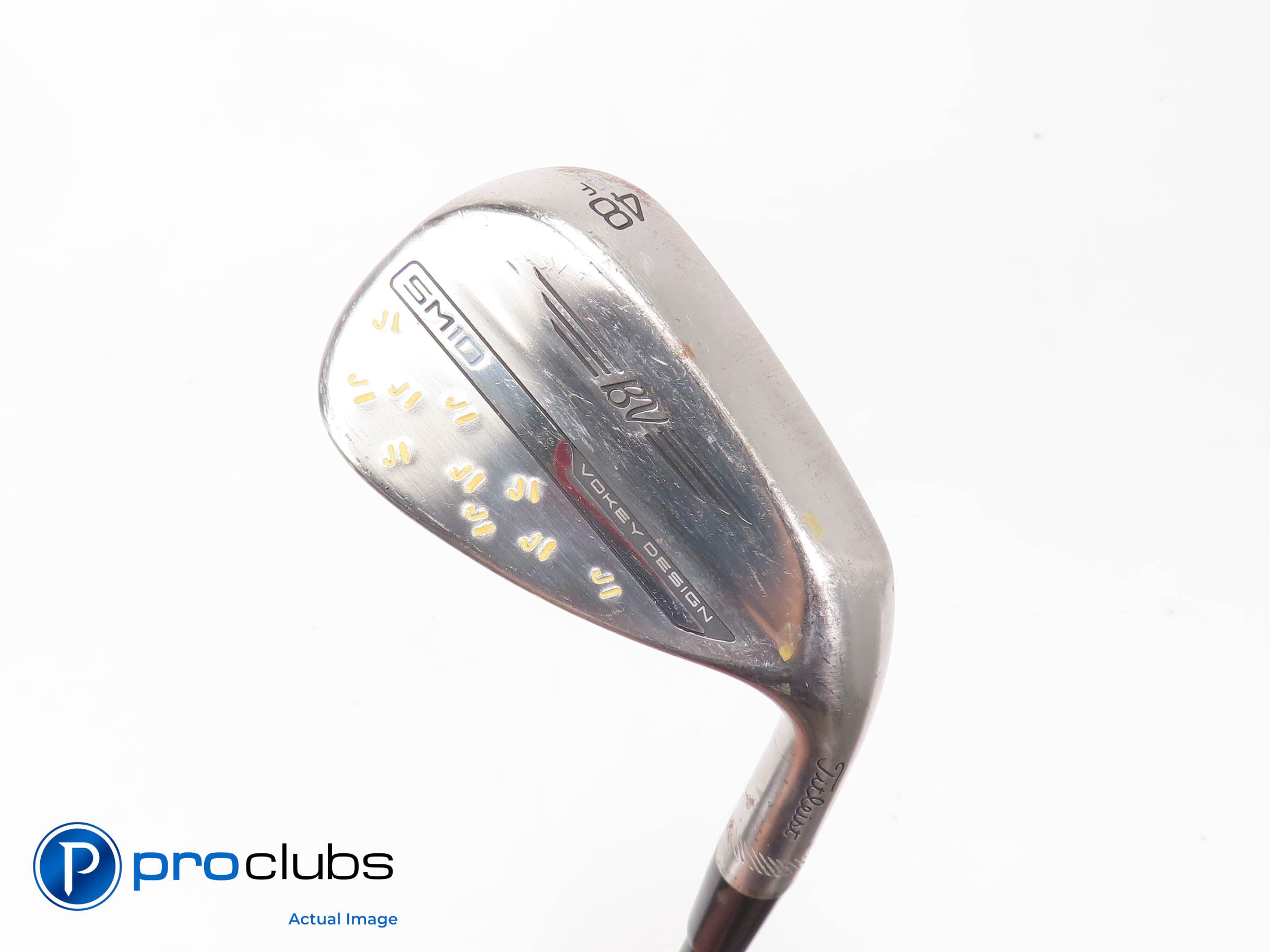 Nice Titleist Vokey SM10 RAW 48*(10*) WEDGE F-Grind DG X100 X-Flex Steel 470836