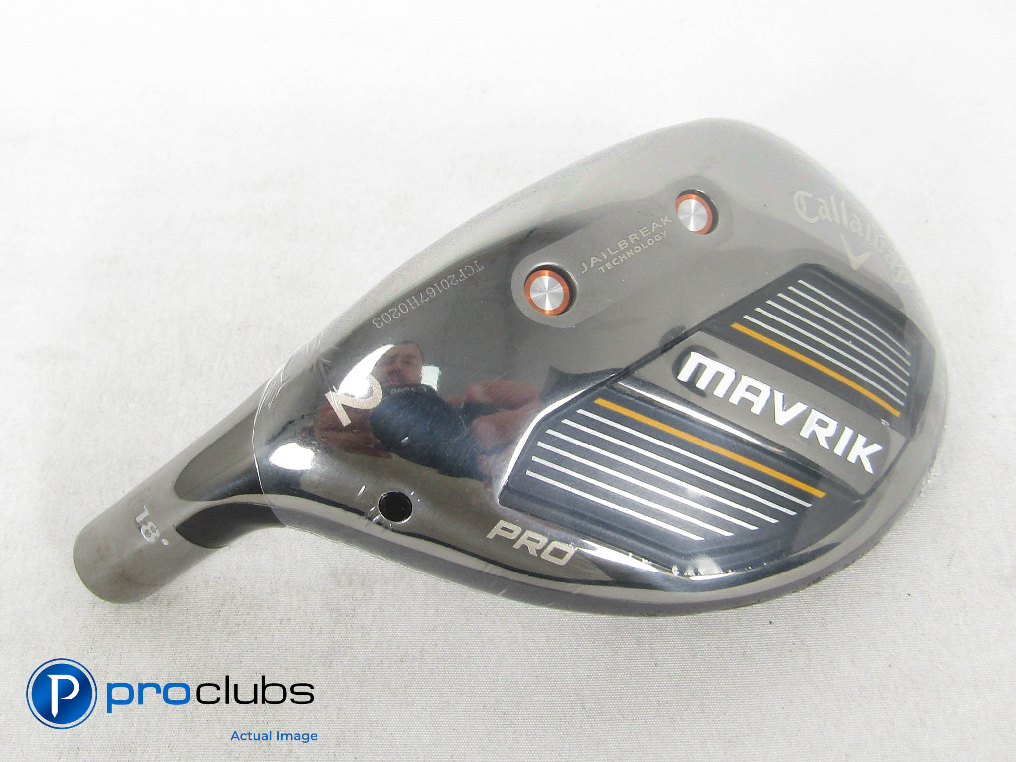 New! Left Handed Tour Issue Callaway Mavrik Pro 18* 2 Hybrid - Head Only #470894