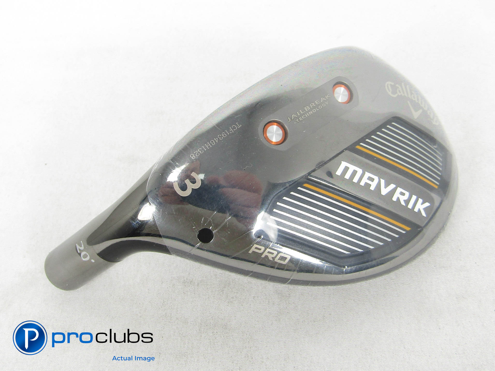 New! Left Handed Tour Issue Callaway Mavrik Pro 20* 3 Hybrid - Head Only #470900