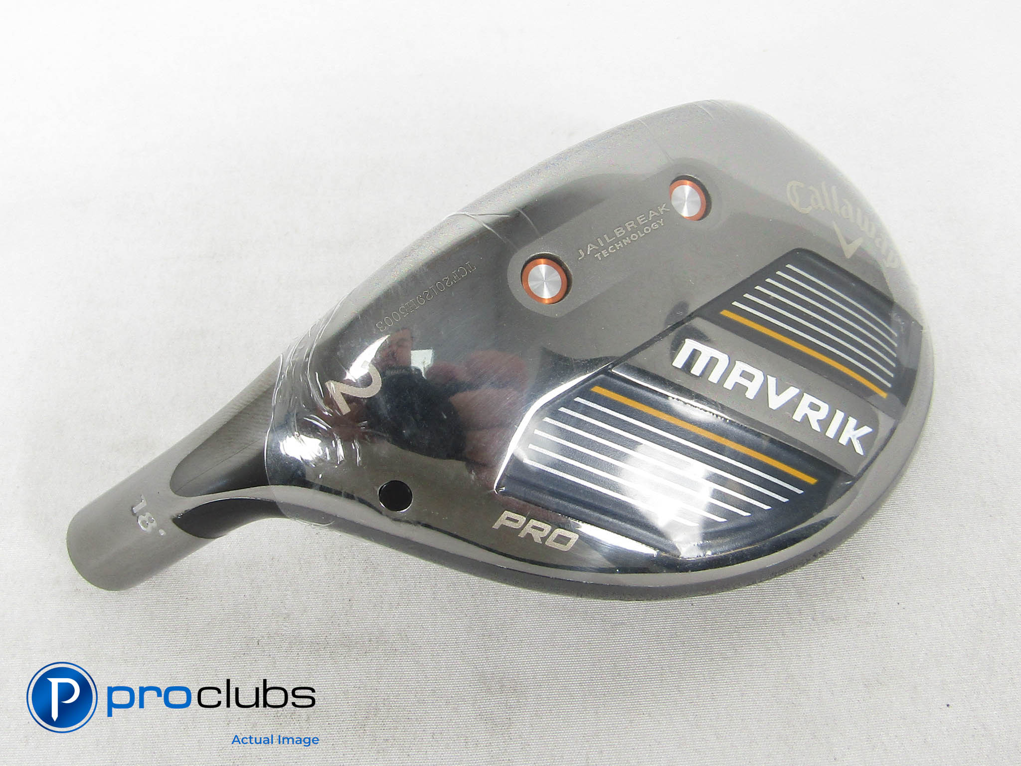 New! Left Handed Tour Issue Callaway Mavrik Pro 18* 2 Hybrid - Head Only #470901