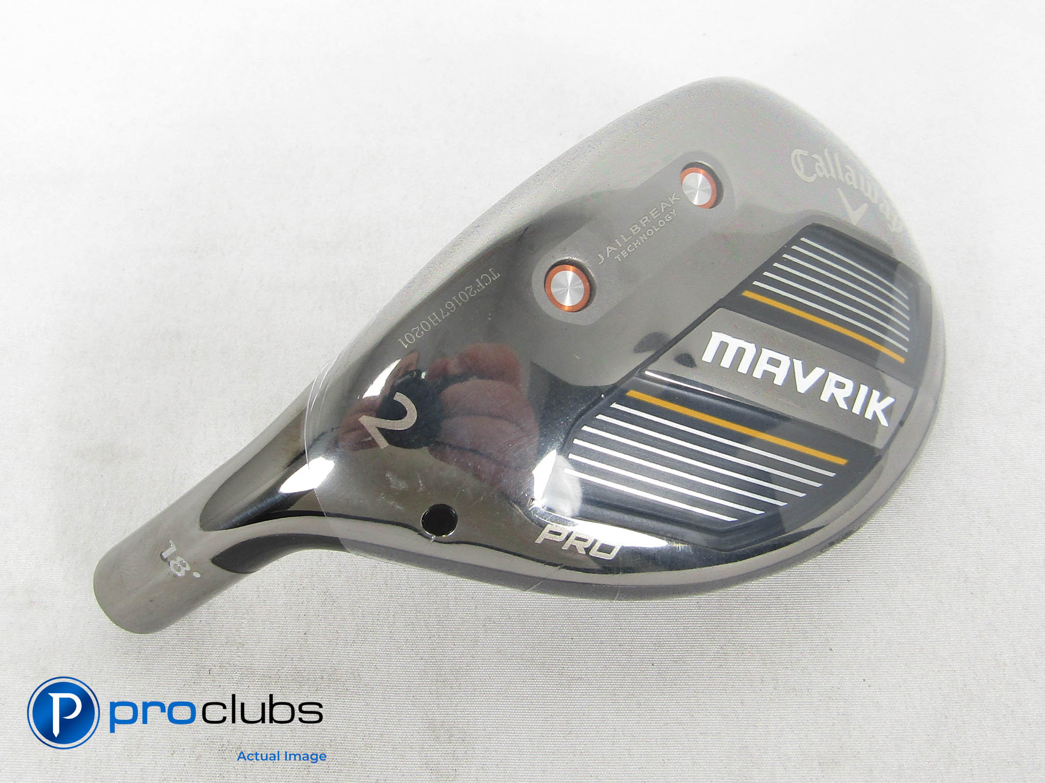 New! Left Handed Tour Issue Callaway Mavrik Pro 18* 2 Hybrid - Head Only #470902