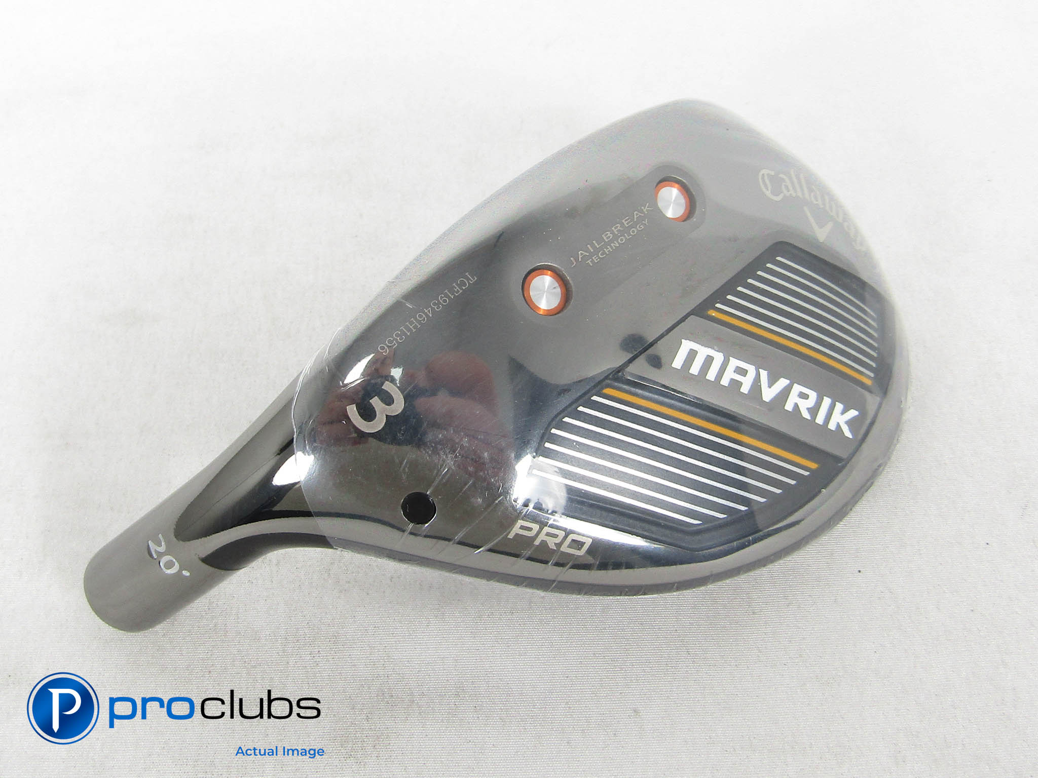 New! Left Handed Tour Issue Callaway Mavrik Pro 20* 3 Hybrid - Head Only #470714