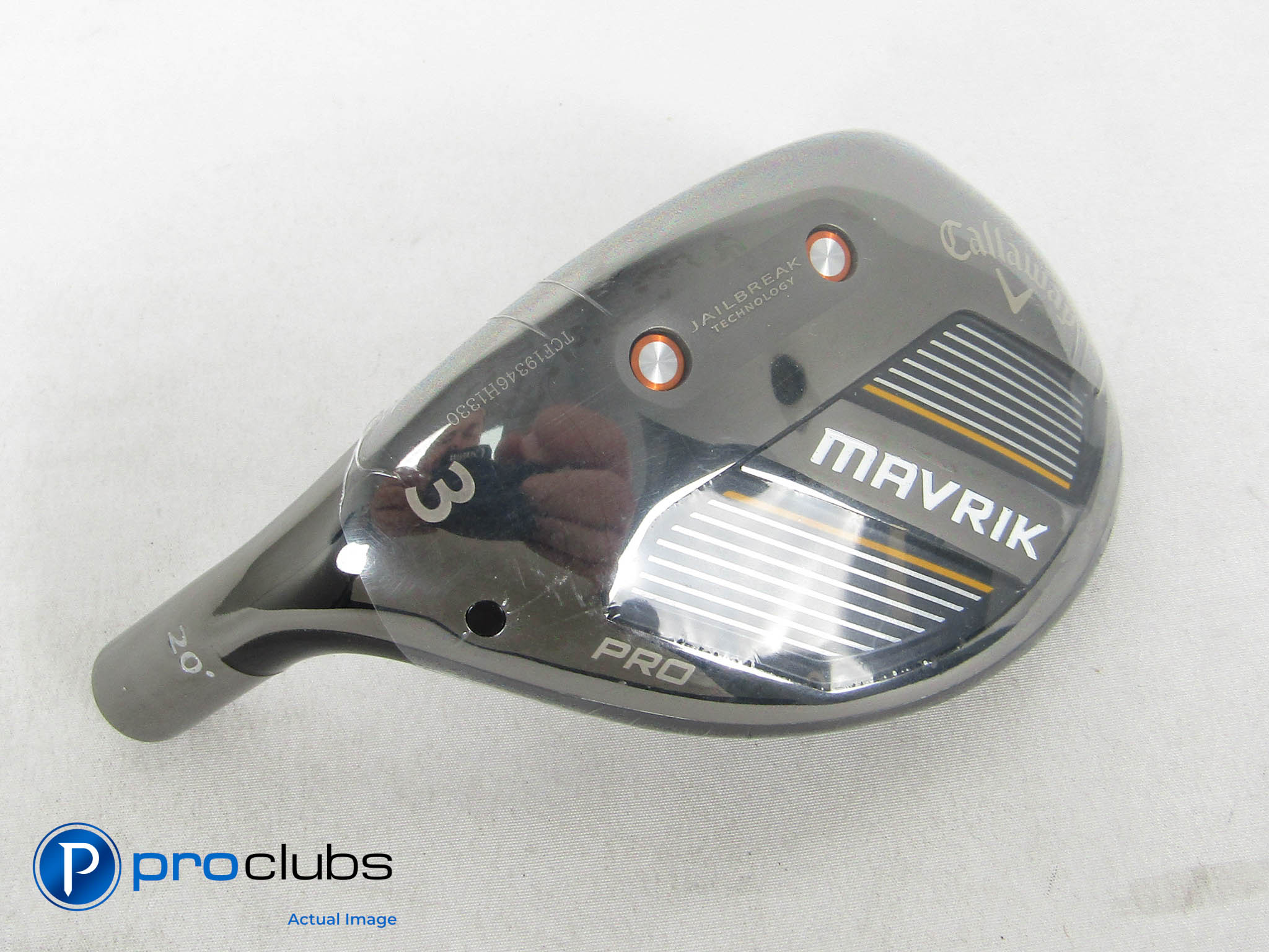 New! Left Handed Tour Issue Callaway Mavrik Pro 20* 3 Hybrid - Head Only #471022