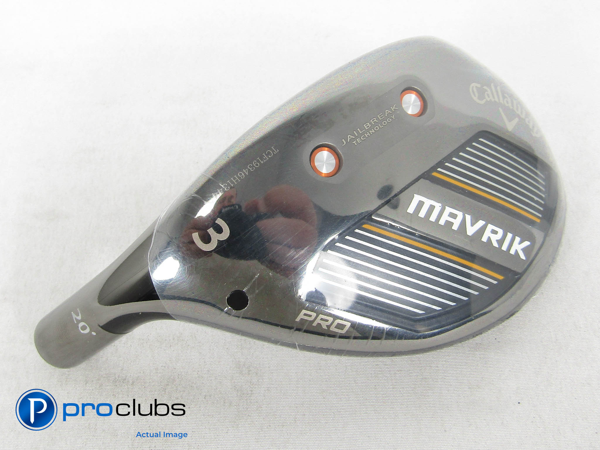 New! Left Handed Tour Issue Callaway Mavrik Pro 20* 3 Hybrid - Head Only #471021