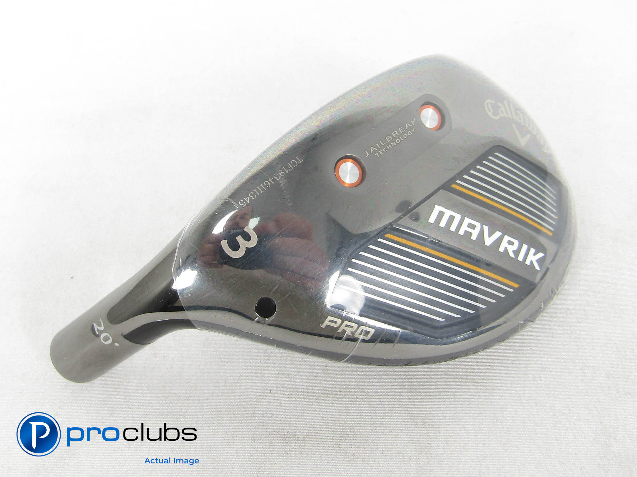 New! Left Handed Tour Issue Callaway Mavrik Pro 20* 3 Hybrid - Head Only #471002