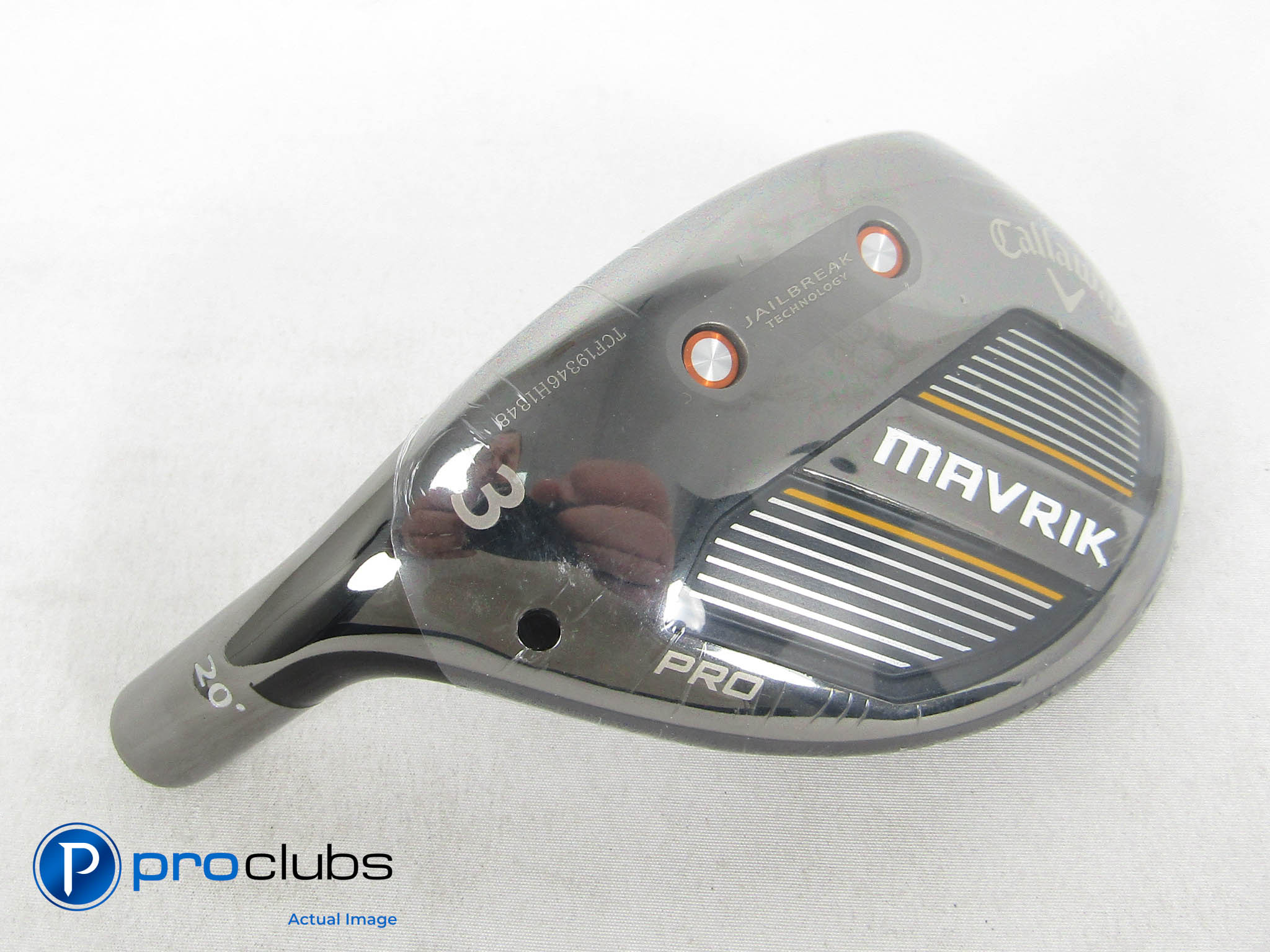 New! Left Handed Tour Issue Callaway Mavrik Pro 20* 3 Hybrid - Head Only #470712