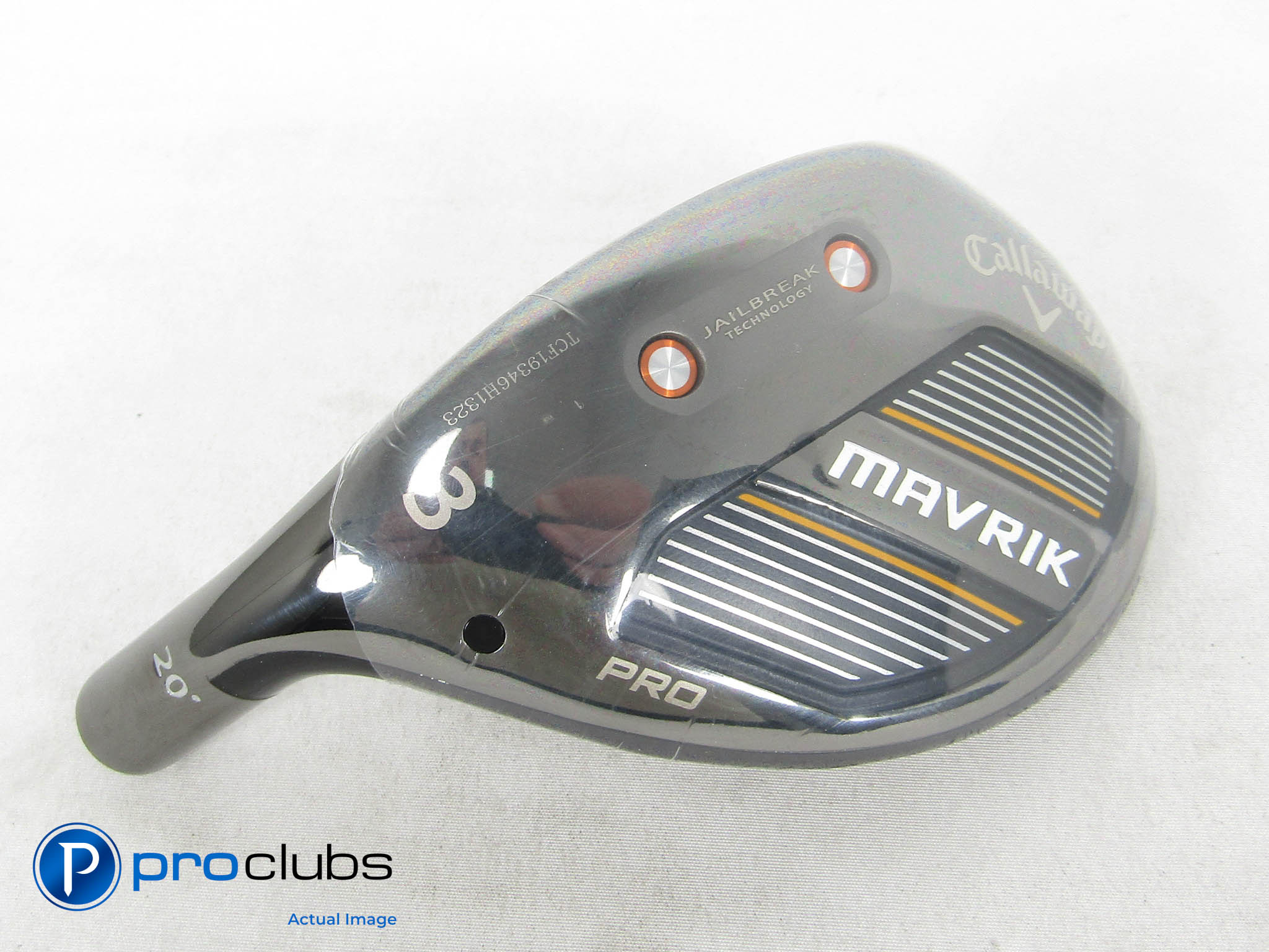 New! Left Handed Tour Issue Callaway Mavrik Pro 20* 3 Hybrid - Head Only #470713