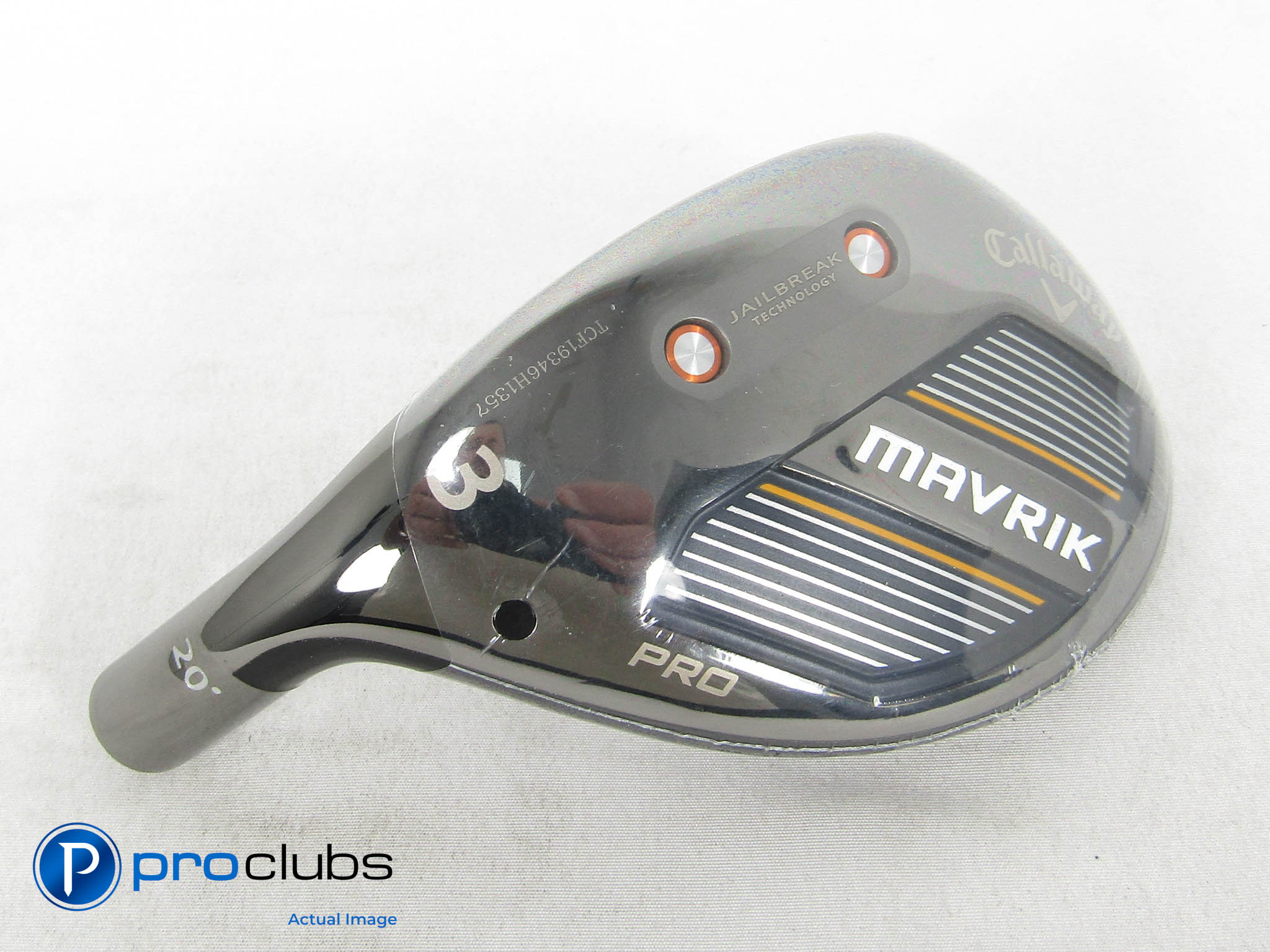 New! Left Handed Tour Issue Callaway Mavrik Pro 20* 3 Hybrid - Head Only #470716