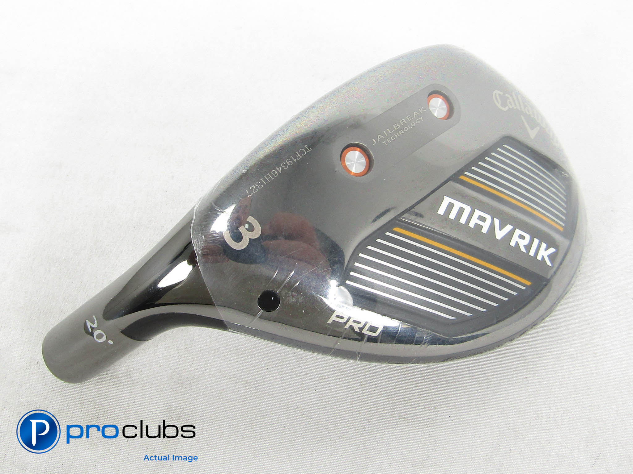 New! Left Handed Tour Issue Callaway Mavrik Pro 20* 3 Hybrid - Head Only #470718