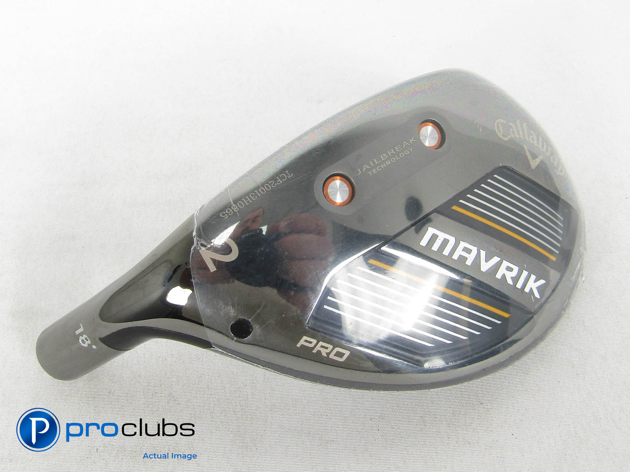 New! Left Handed Tour Issue Callaway Mavrik Pro 18* 2 Hybrid - Head Only #471017