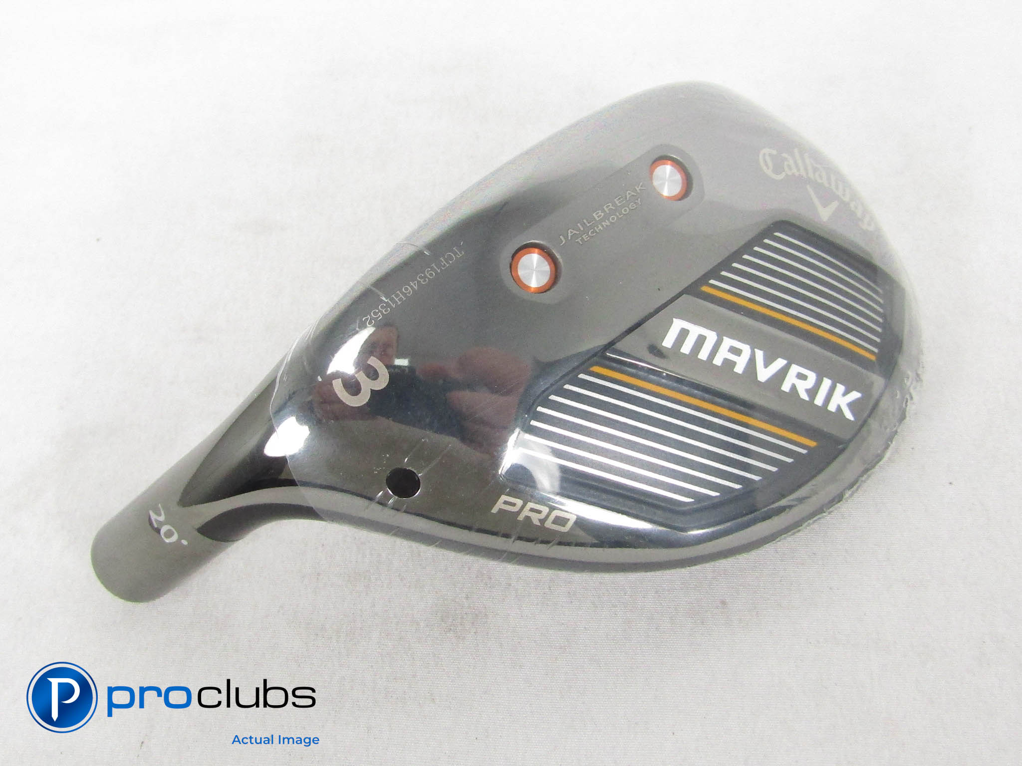 New! Left Handed Tour Issue Callaway Mavrik Pro 20* 3 Hybrid - Head Only #471023