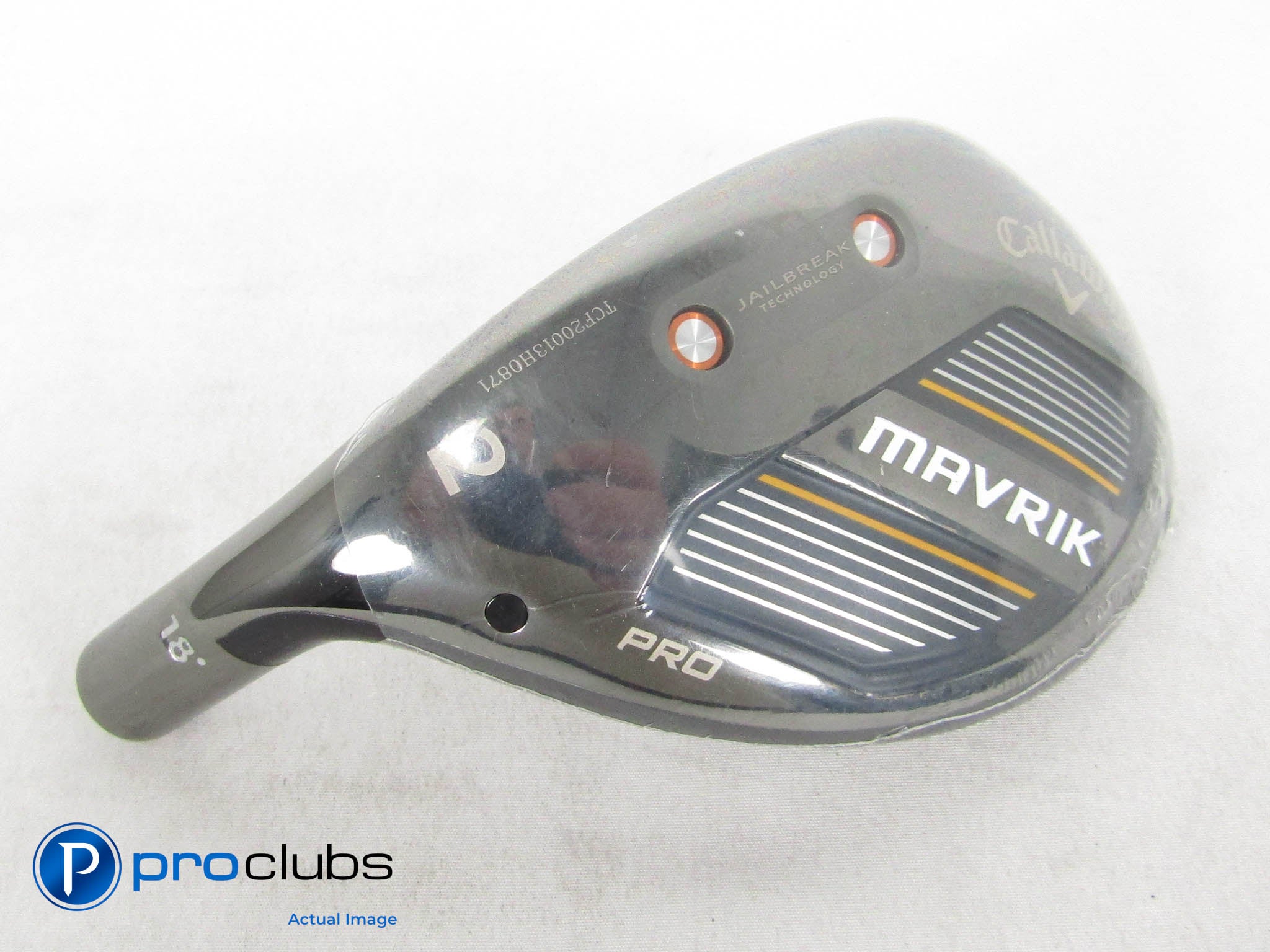 New! Left Handed Tour Issue Callaway Mavrik Pro 18* 2 Hybrid - Head Only #471011