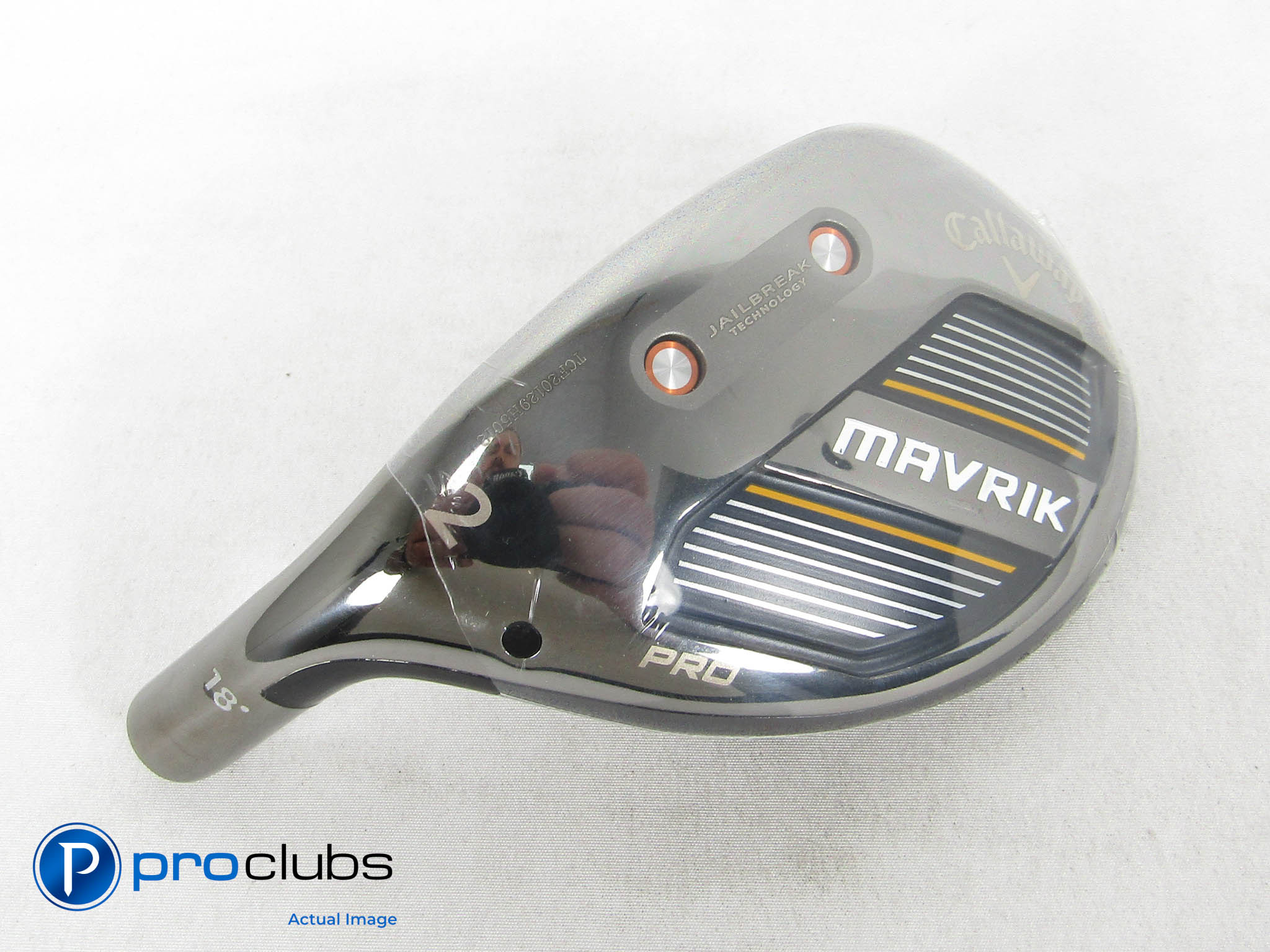 New! Left Handed Tour Issue Callaway Mavrik Pro 18* 2 Hybrid - Head Only #471013