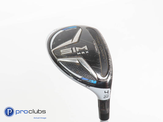 Ladies TaylorMade SIM MAX 22* 4 Hybrid - Aldila NV 45 Ladies Flex 375064