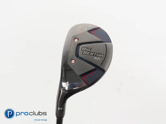 Left Handed Callaway Big Bertha B21 21* 4 Hybrid- Tensei 60g Regular Flex 378488