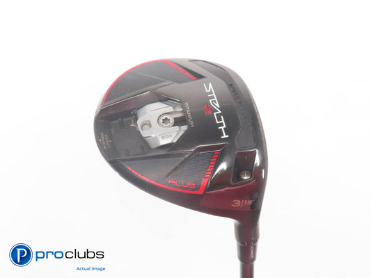 TaylorMade Stealth 2 Plus+ 15* 3 Wood - Mitsubishi Diamana 60g Stiff Flex 387080