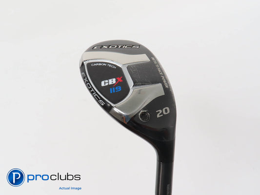 Tour Edge Exotics CBX 119 20* Hybrid - Fujikura Pro 105 Stiff Flex 307173