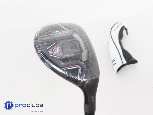 New Ladies Cobra KING LTDx 24* 5 Hybrid w/Cover - KBS PGI 55g Ladies Flex 332560