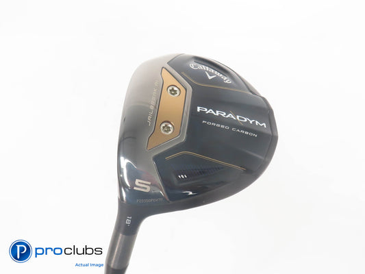 Left Handed Callaway Paradym 18* 5 Wood - Mitsubishi C6 Blue 50g Regular 384316