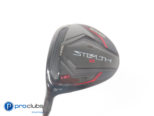 Left Handed TaylorMade Stealth 2 HD 16* 3 Wood - Mitsubishi C6 40g Senior 384289