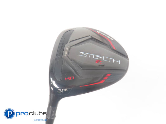 Left Handed TaylorMade Stealth 2 HD 16* 3 Wood - Mitsubishi C6 50 Regular 384288