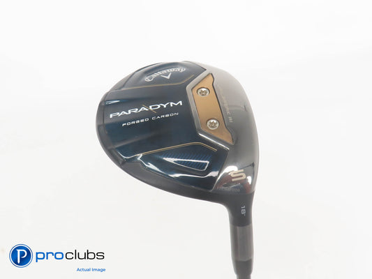 Callaway Paradym 18* 5 Wood - Mitsubishi C6 Blue Series 50g Stiff Flex - 384315