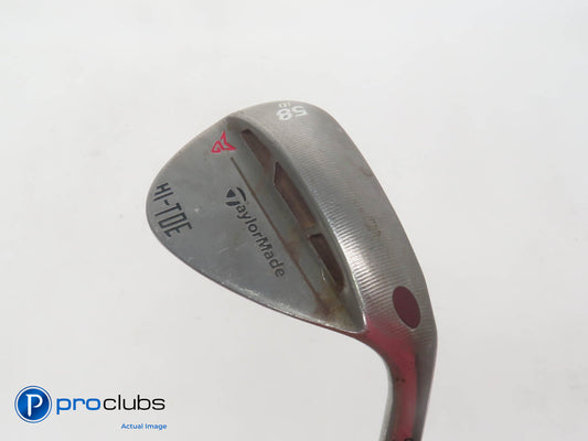 Nice TaylorMade HI-TOE RAW 58*(10*) WEDGE - Modus3 115 Wedge Flex Steel 394188