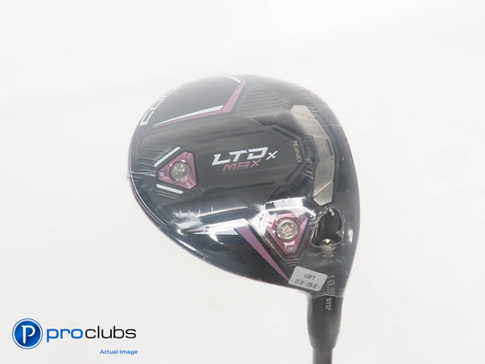 NEW Ladies Cobra KING LTDx MAX 18.5* 3 Wood Blk/Pink- Riptide Ladies Flex 379124