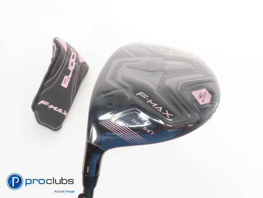 New LH Ladies Cobra F-MAX Air Speed Offset 23* 5 Wood w/HC 45 Ladies Flex 315297