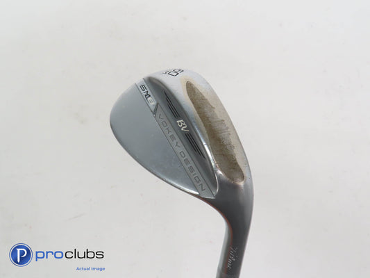 Titleist Vokey SM8 Chrome (M-Grind 8*) 60* Wedge Steel KBS Stiff Flex 360193