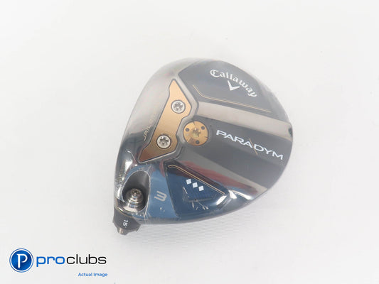 New! Left Handed Callaway Paradym ◊◊◊ 15* - 3 Wood - Head Only - L/H - 381967