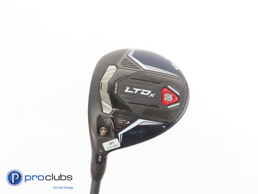 Left Handed Peacoat Cobra LTDx 15* 3 Wood - Smoke iM10 60g 6.0 Stiff Flex 376001