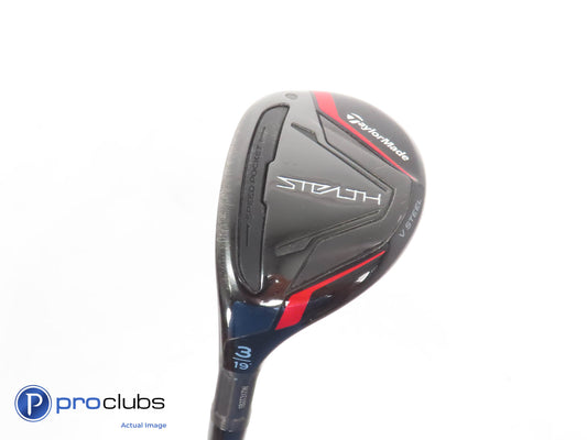 Nice Left Handed TaylorMade Stealth 19* 3 Hybrid Ventus Red 7S Stiff Flex 365050