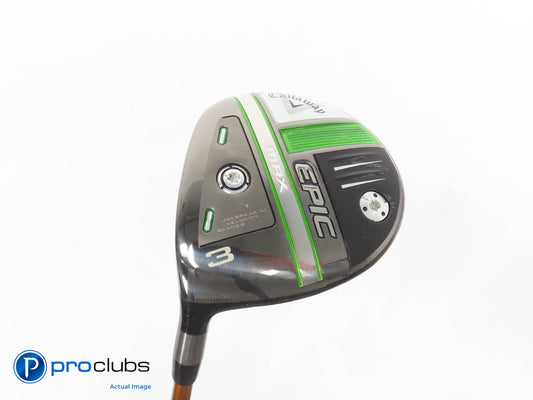 Left Handed Callaway Epic Max 15* 3 Wood - Rogue Elite 55g Regular - 378508